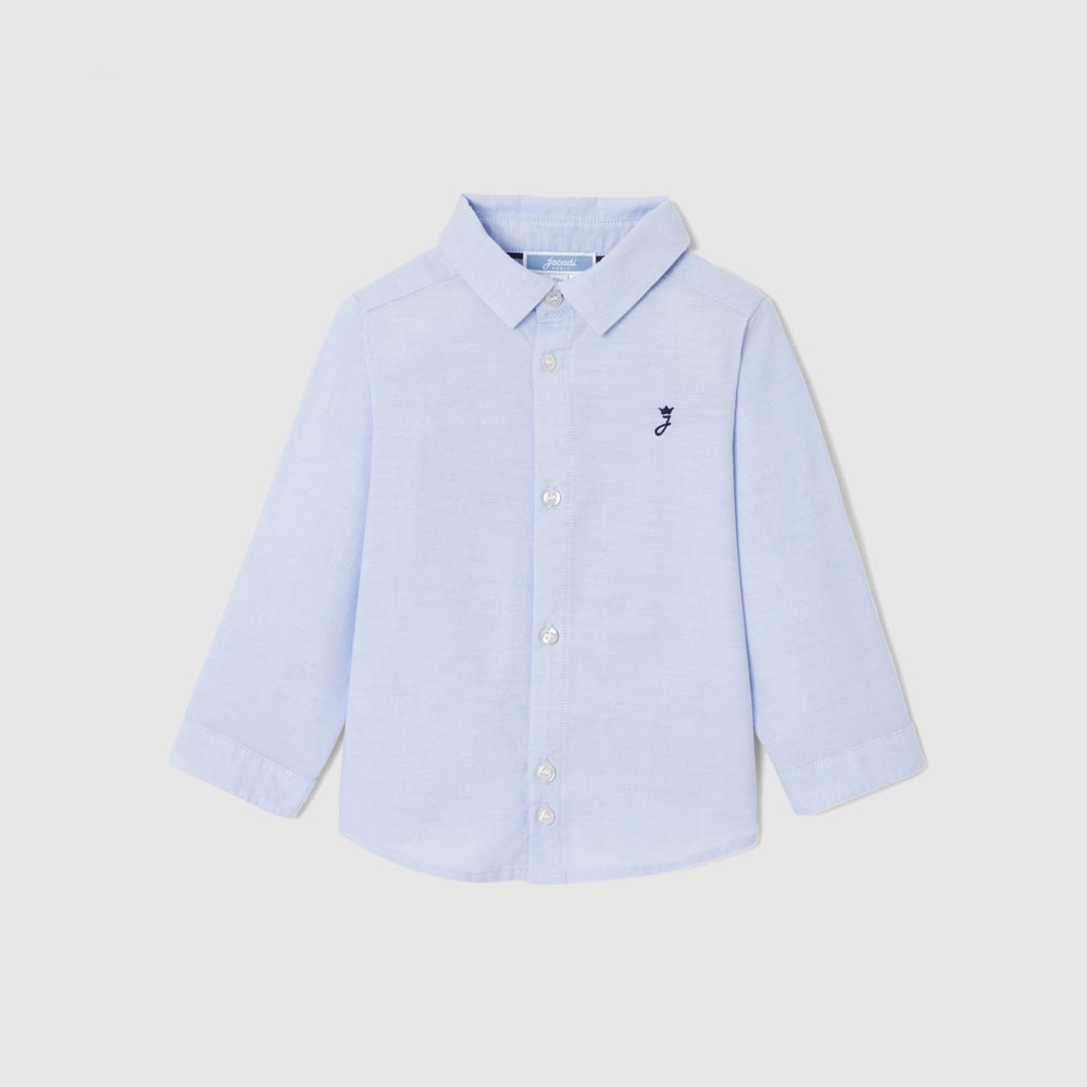 Chemise bébé garçon en Oxford