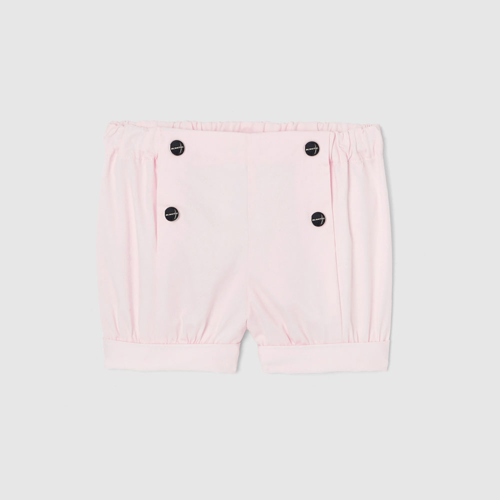 Short à pont bébé fille