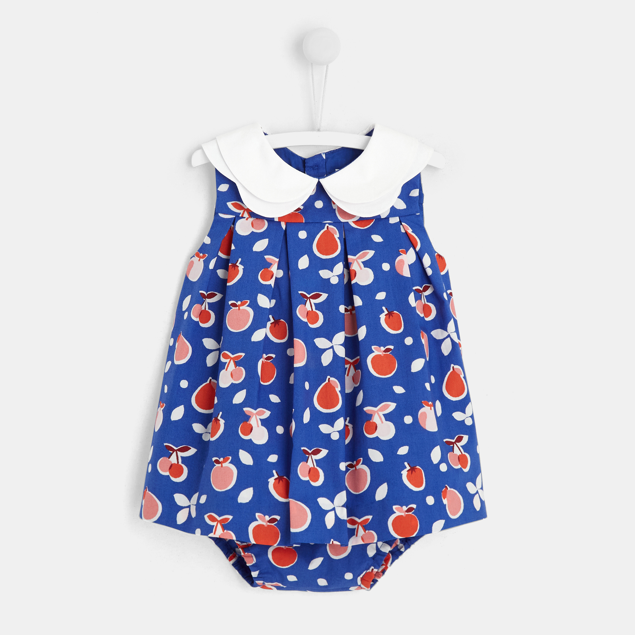 Robe bébé fille motifs fruits