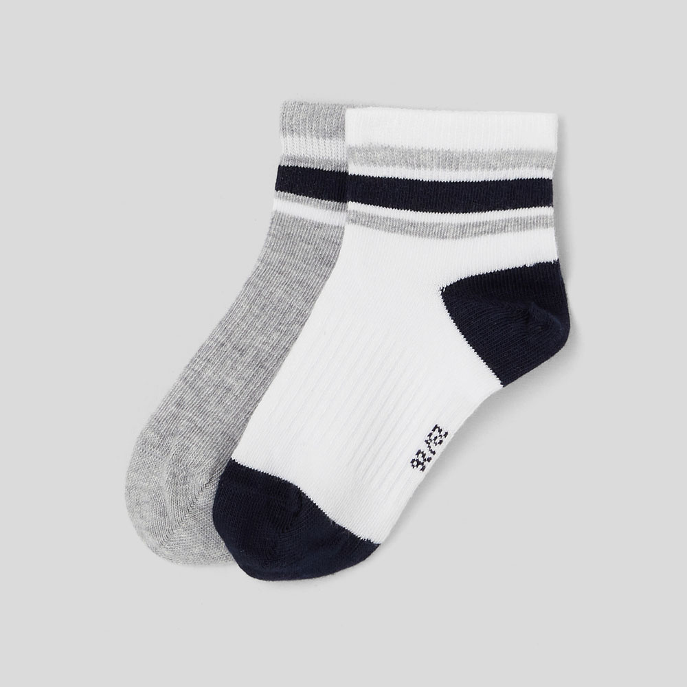 Duo de chaussettes de sport enfant garçon