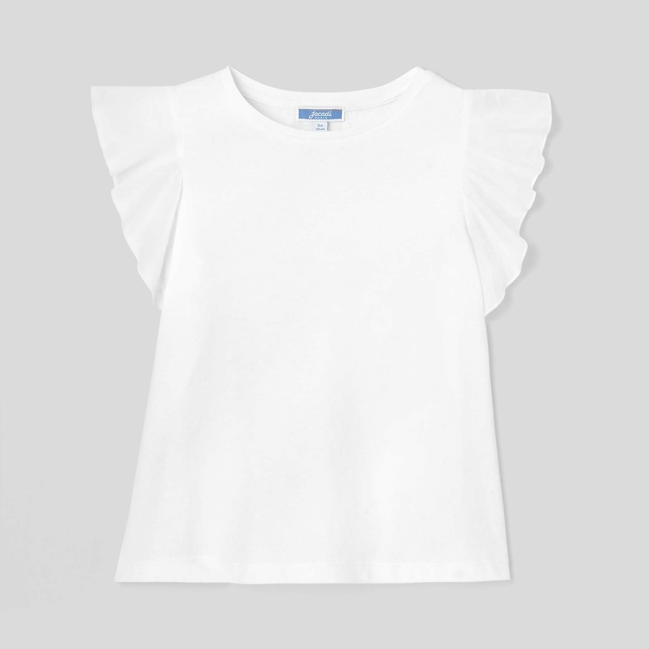 T-shirt volanté enfant fille