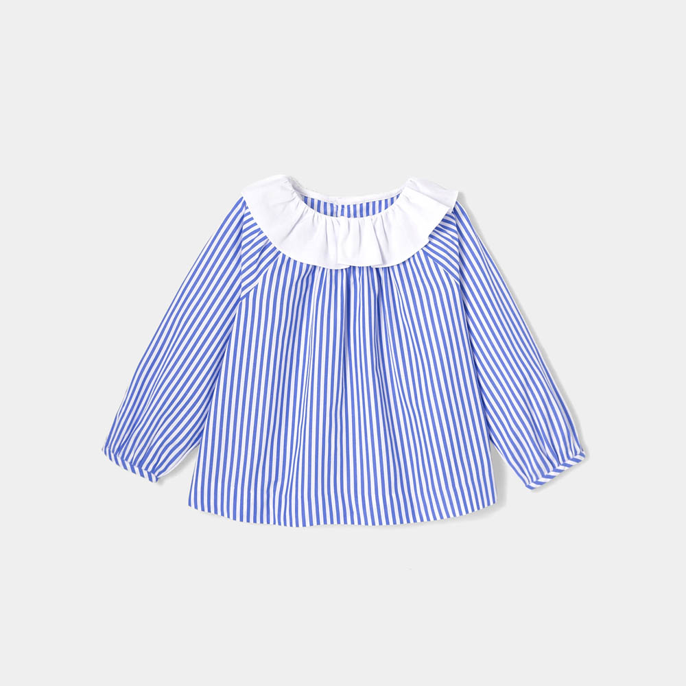 Blouse bébé fille à rayures