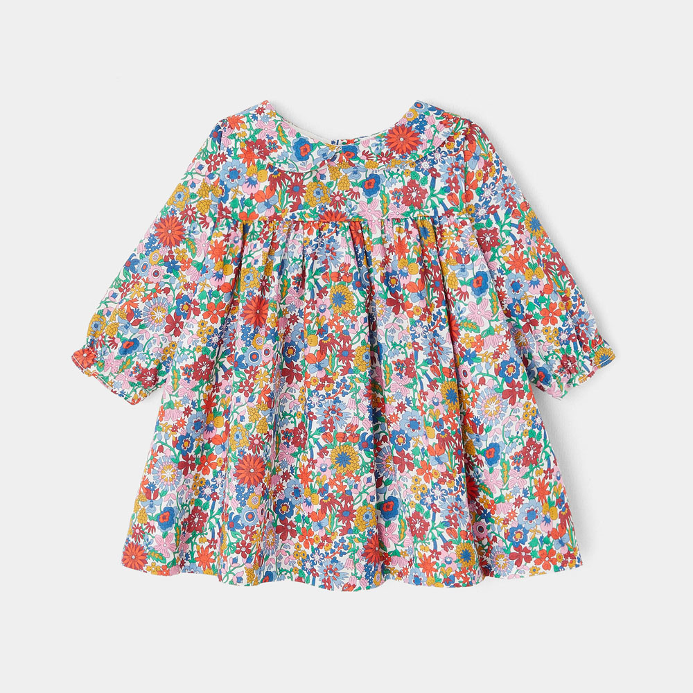 Robe bébé fille en tissu Liberty