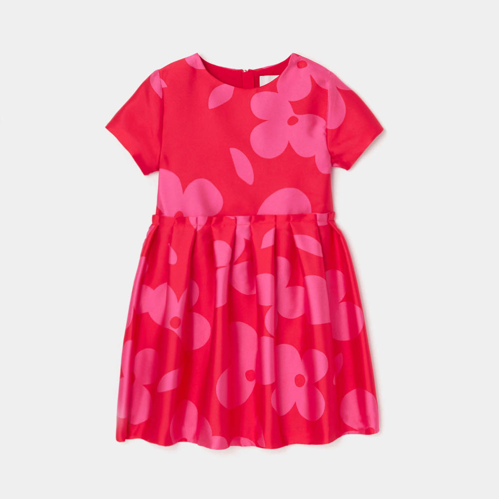 Robe enfant fille en jacquard