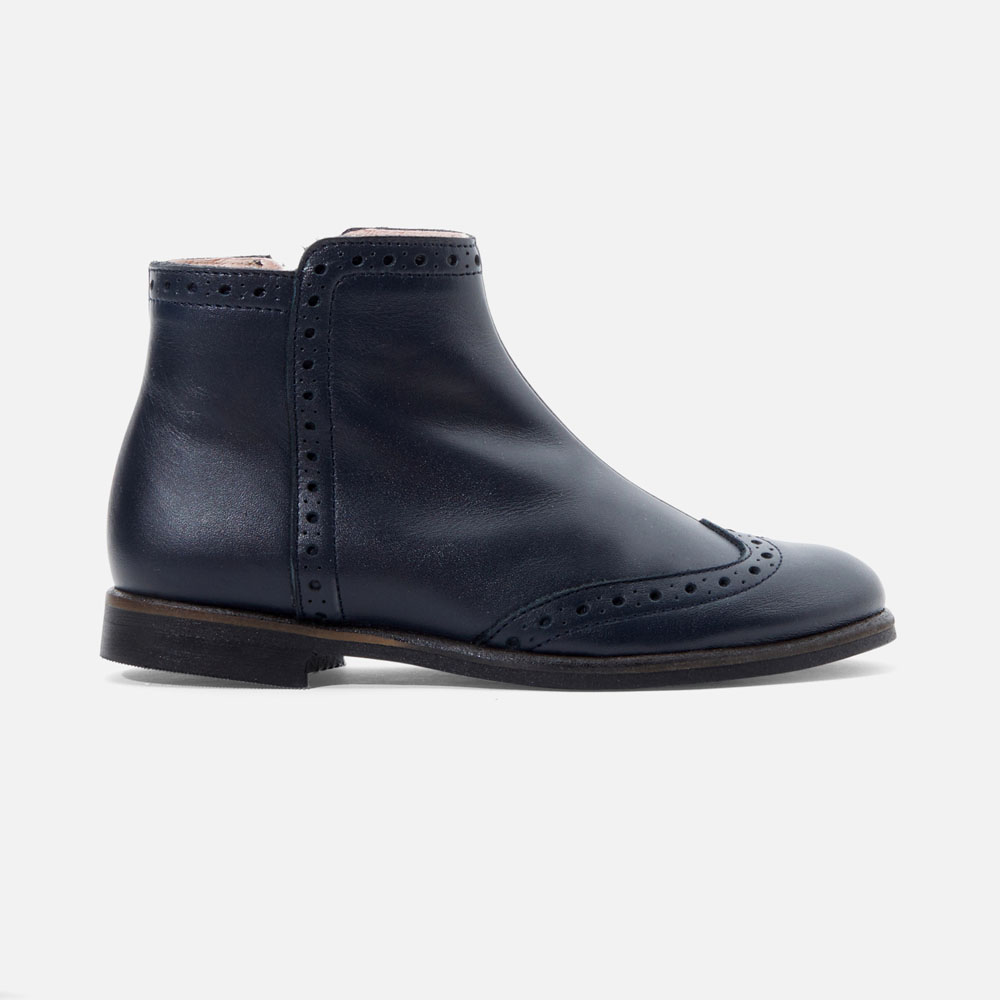 Boots enfant fille en cuir