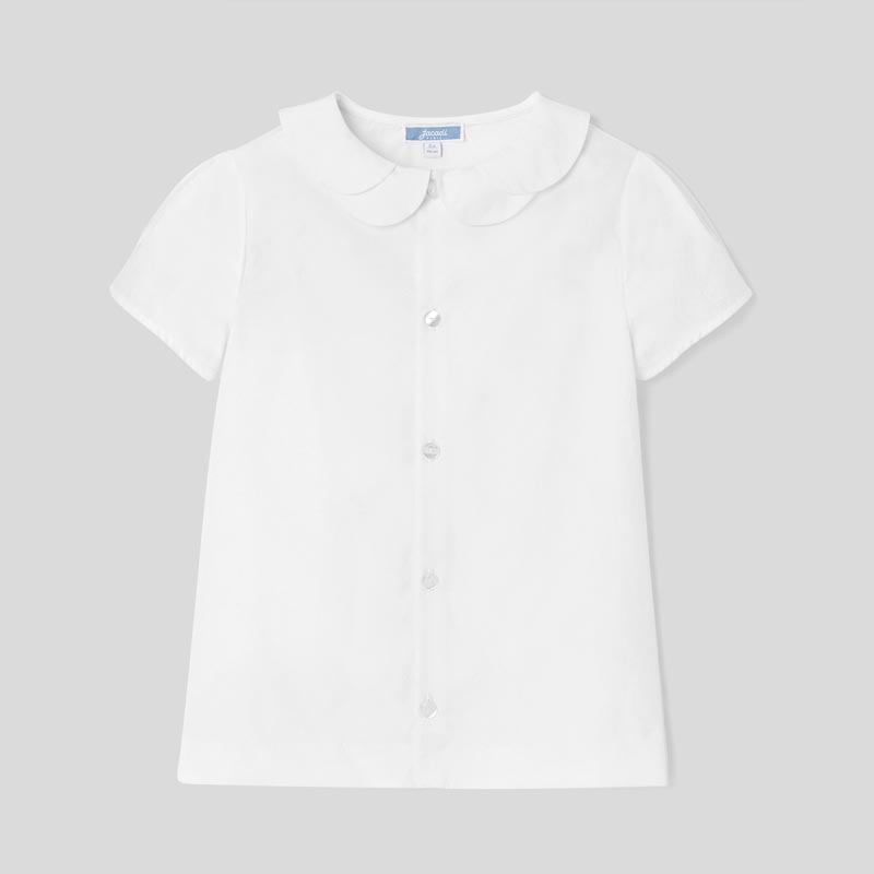 Blouse enfant fille en popeline