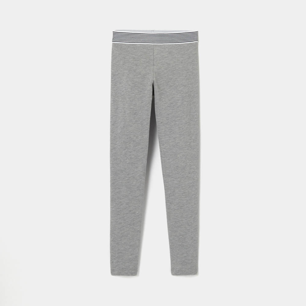 Legging enfant fille en piqué de coton