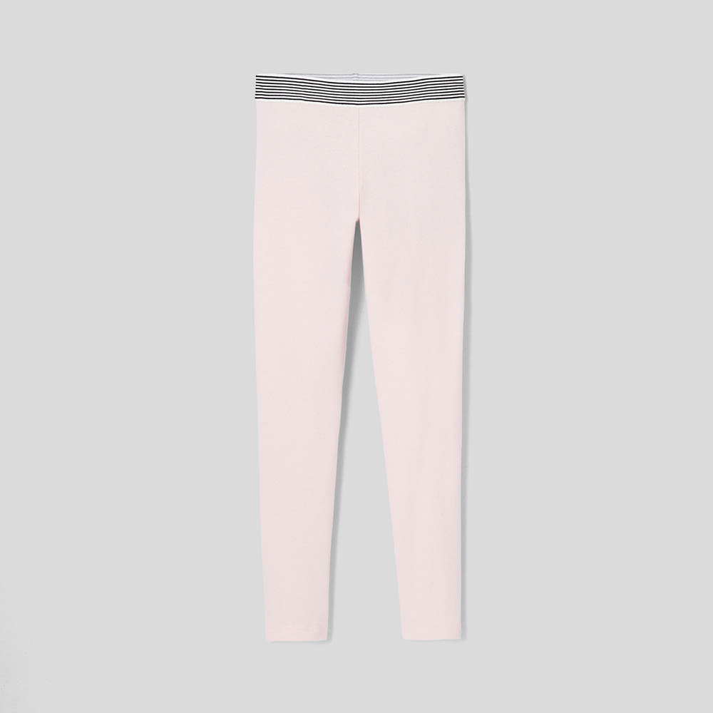 Legging enfant fille en piqué de coton