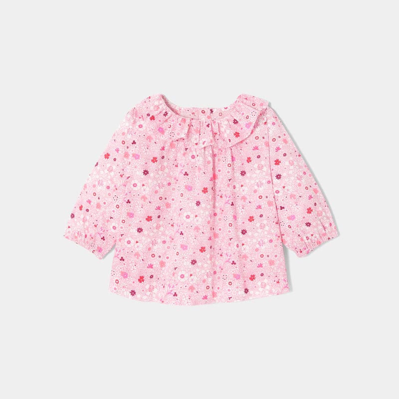 Blouse bébé fille en tissu Liberty