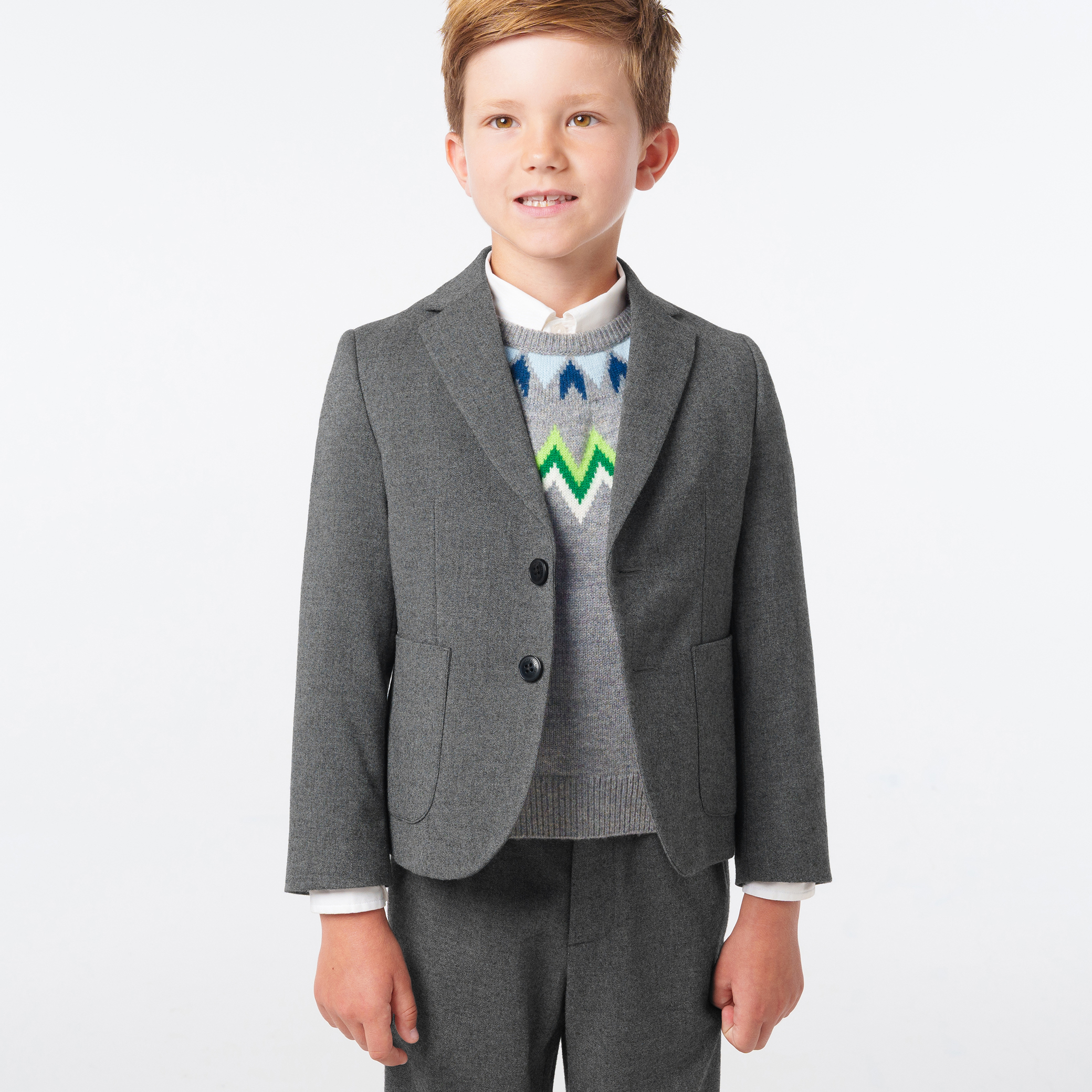 Veste enfant garçon esprit flanelle