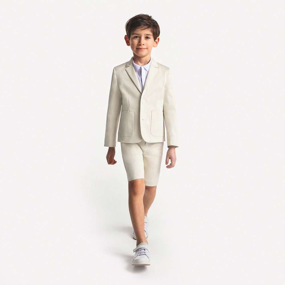 Veste enfant garçon en satin de coton