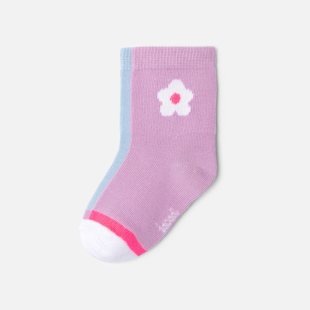 Duo de chaussettes bébé fille