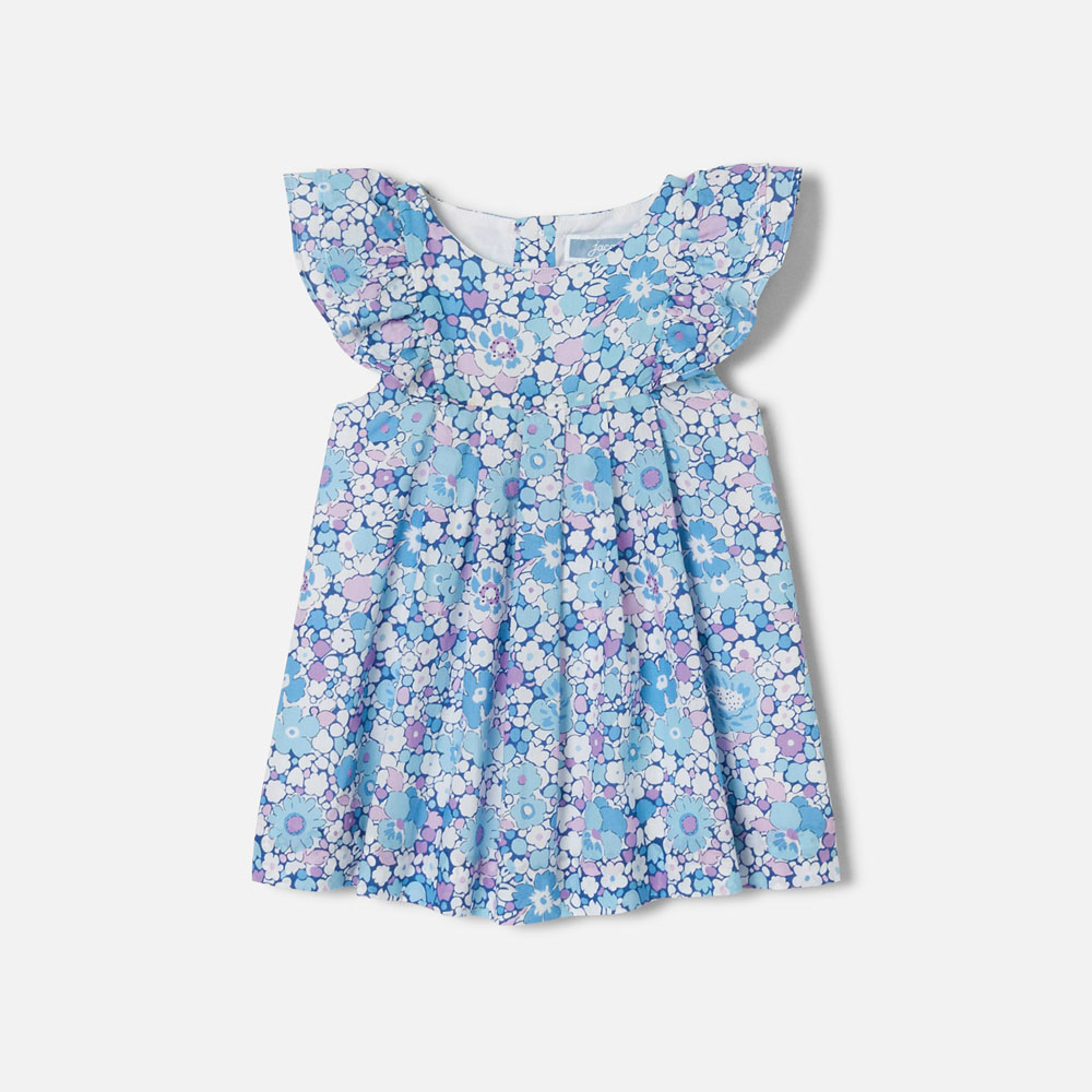 Robe bébé fille en tissu Liberty