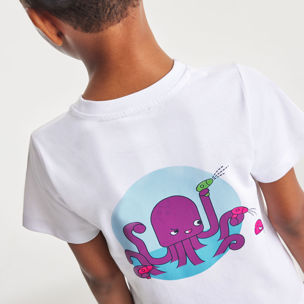 T-shirt enfant garçon en coton biologique