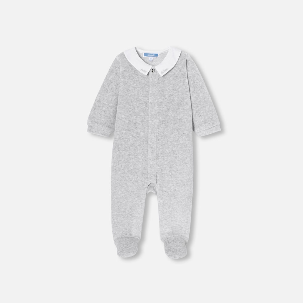 Pyjama bébé en velours