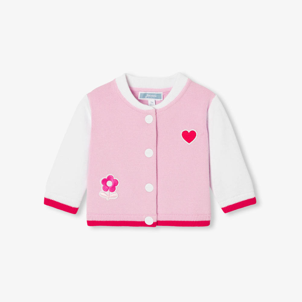 Cardigan teddy bébé fille