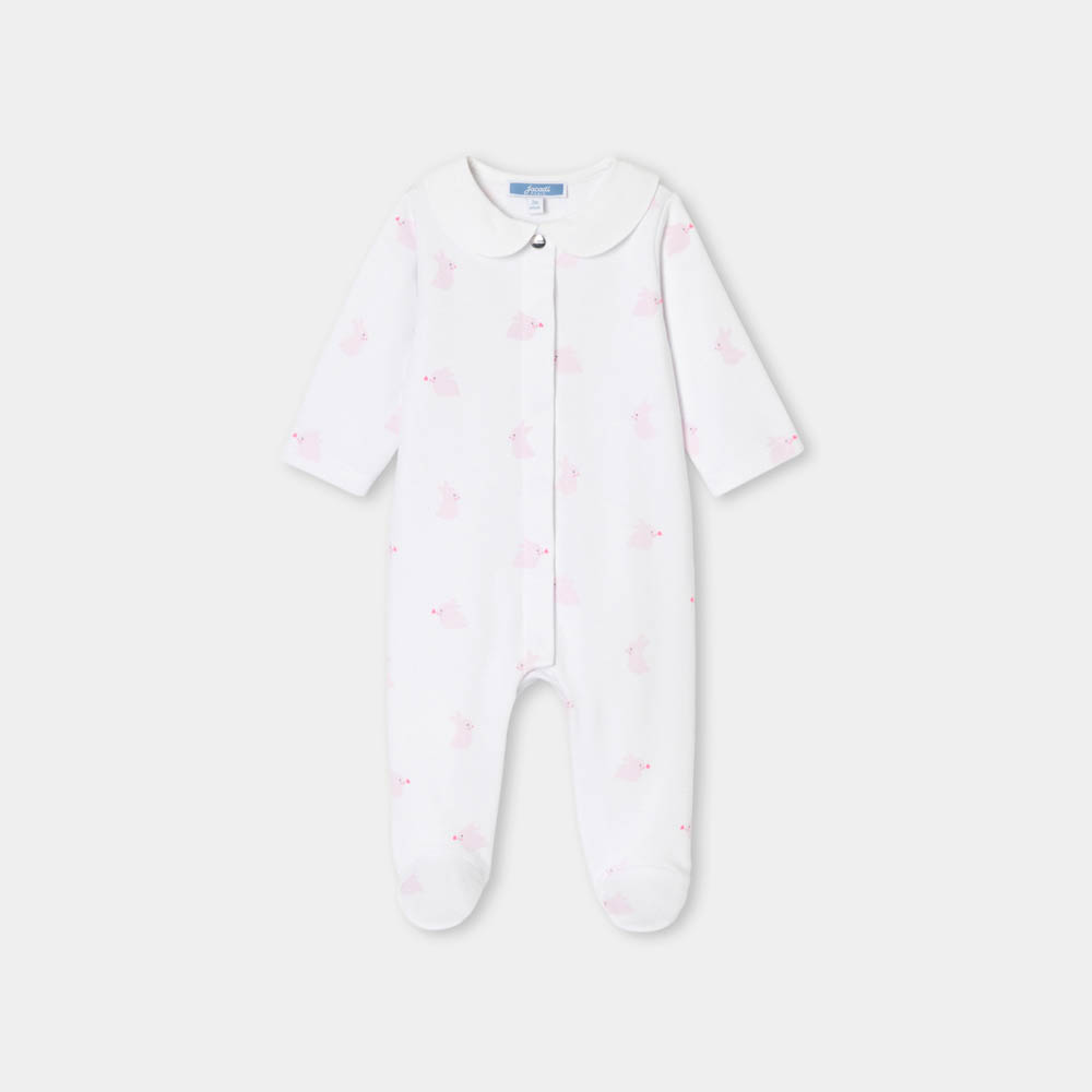 Pyjama bébé fille motif lapin