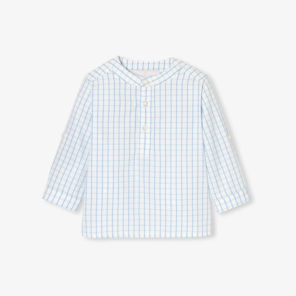 Chemise bébé garçon à carreaux