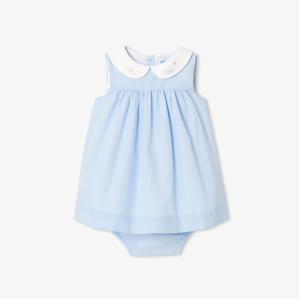 Robe bébé fille en fil à fil