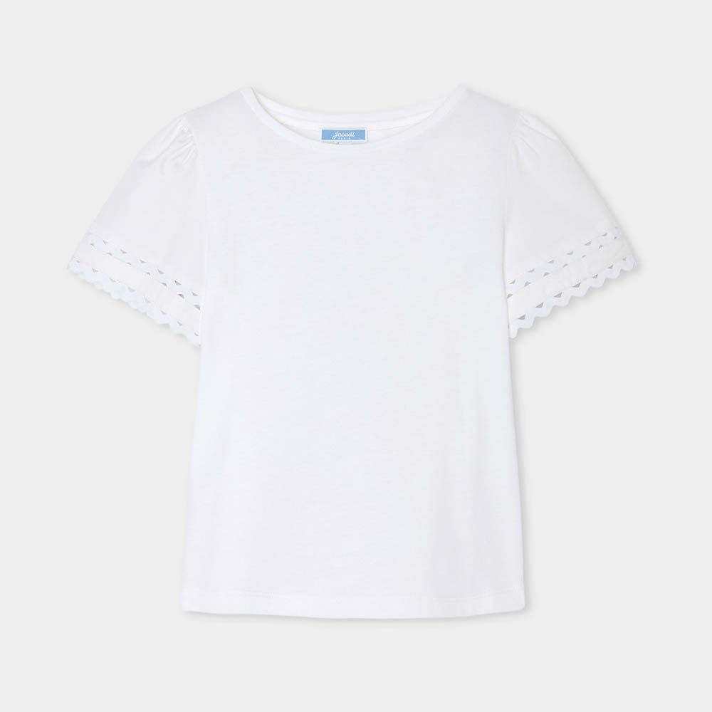 T-shirt enfant fille manches courtes