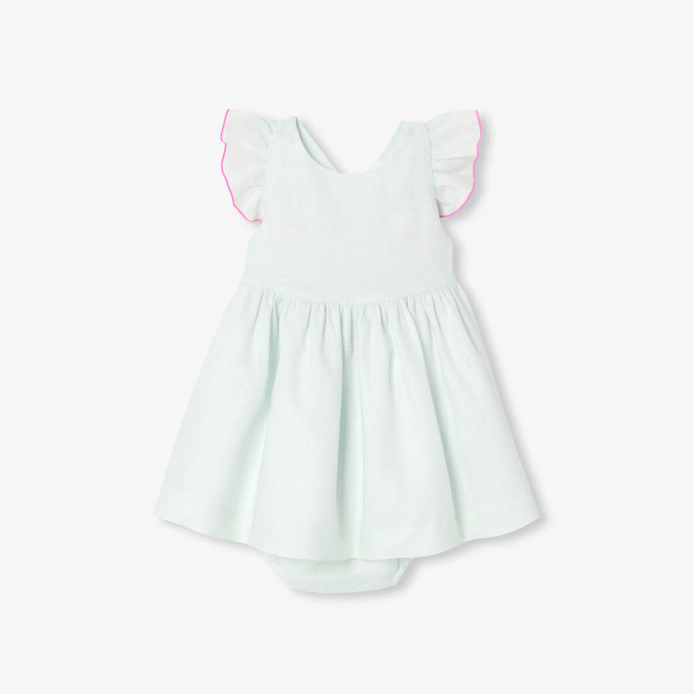 Robe sans manches bébé fille