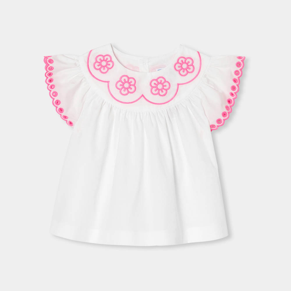 Blouse bébé fille manches courtes