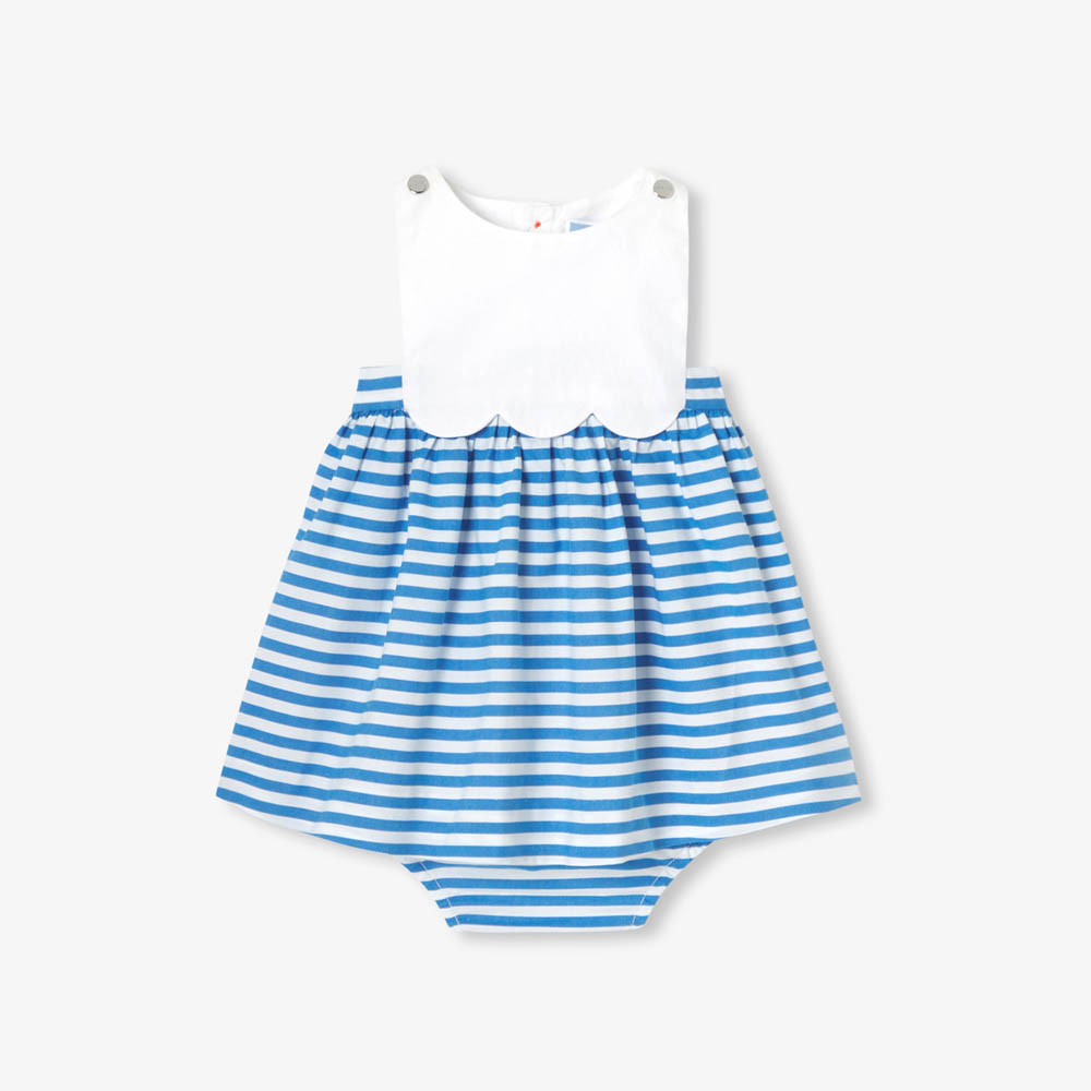 Robe bébé fille en popeline Robe bébé fille en popeline