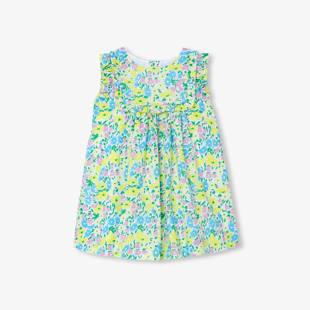 Robe bébé fille en tissu Liberty
