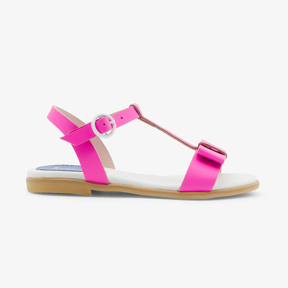 Sandales enfant fille en cuir