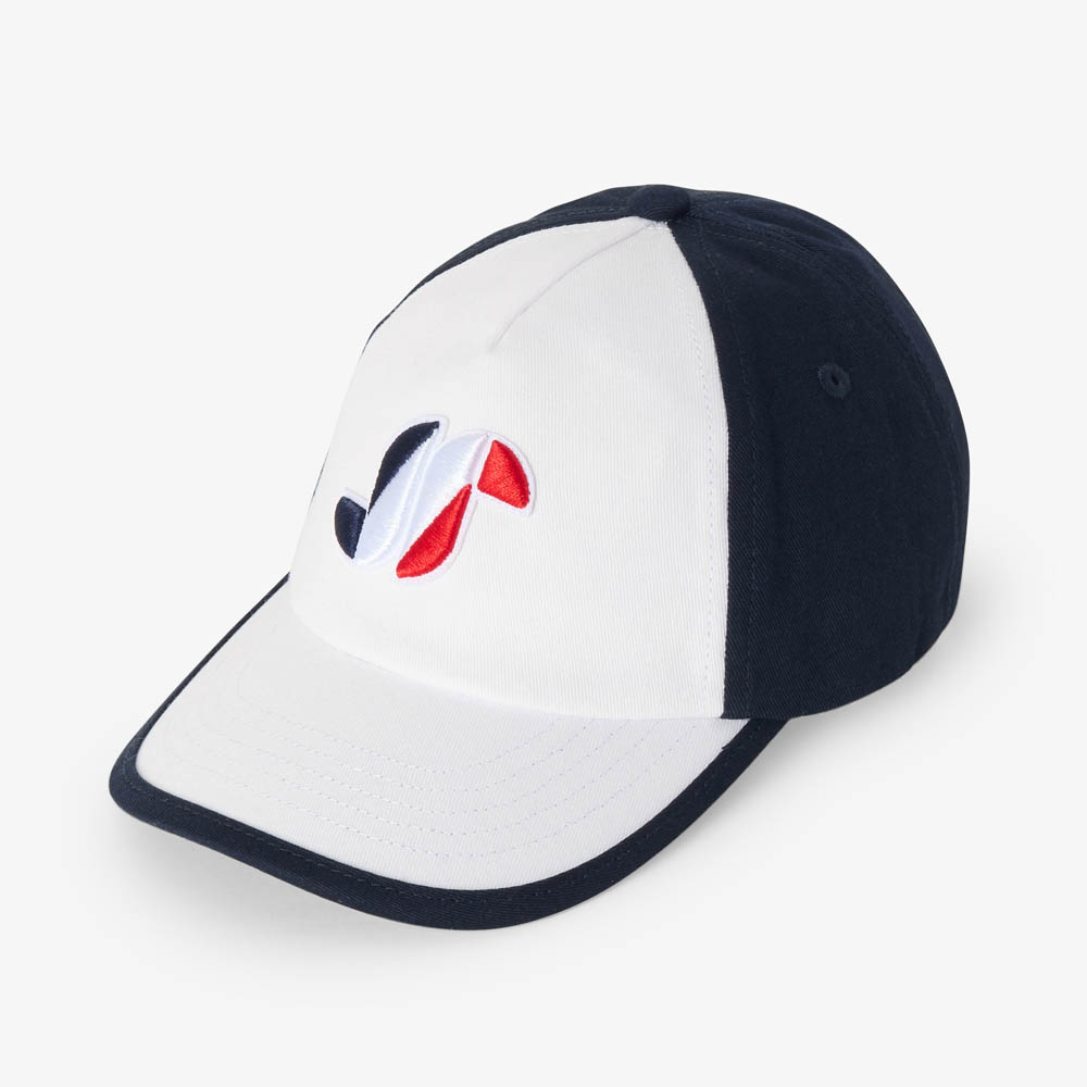 Casquette enfant color block