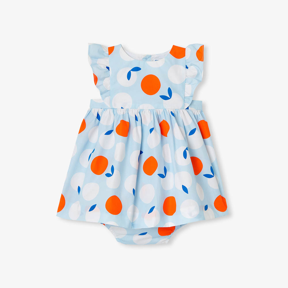 Robe bébé fille en popeline Robe bébé fille en popeline