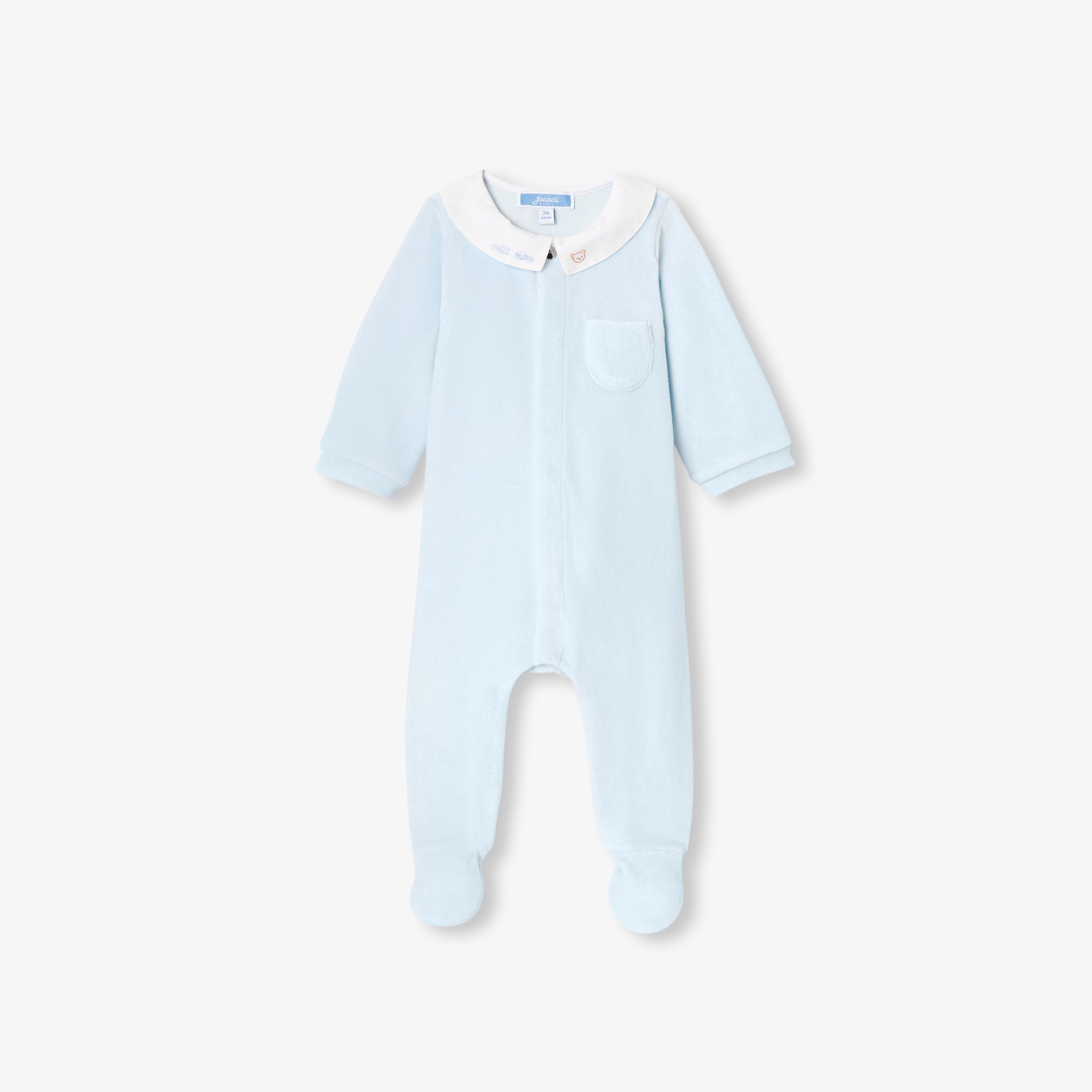 Pyjama bébé garçon en velours Pyjama bébé garçon en velours