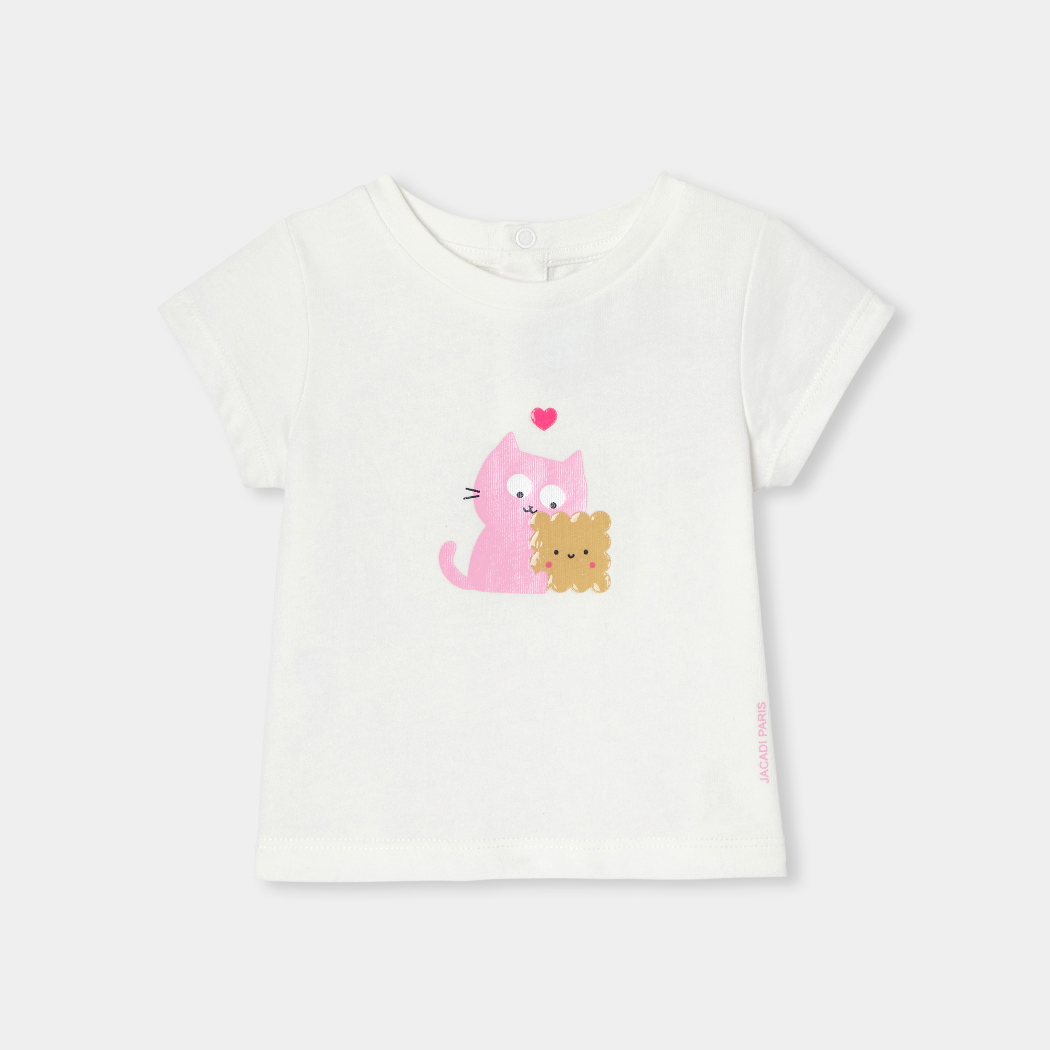 T-shirt bébé fille en coton T-shirt bébé fille en coton