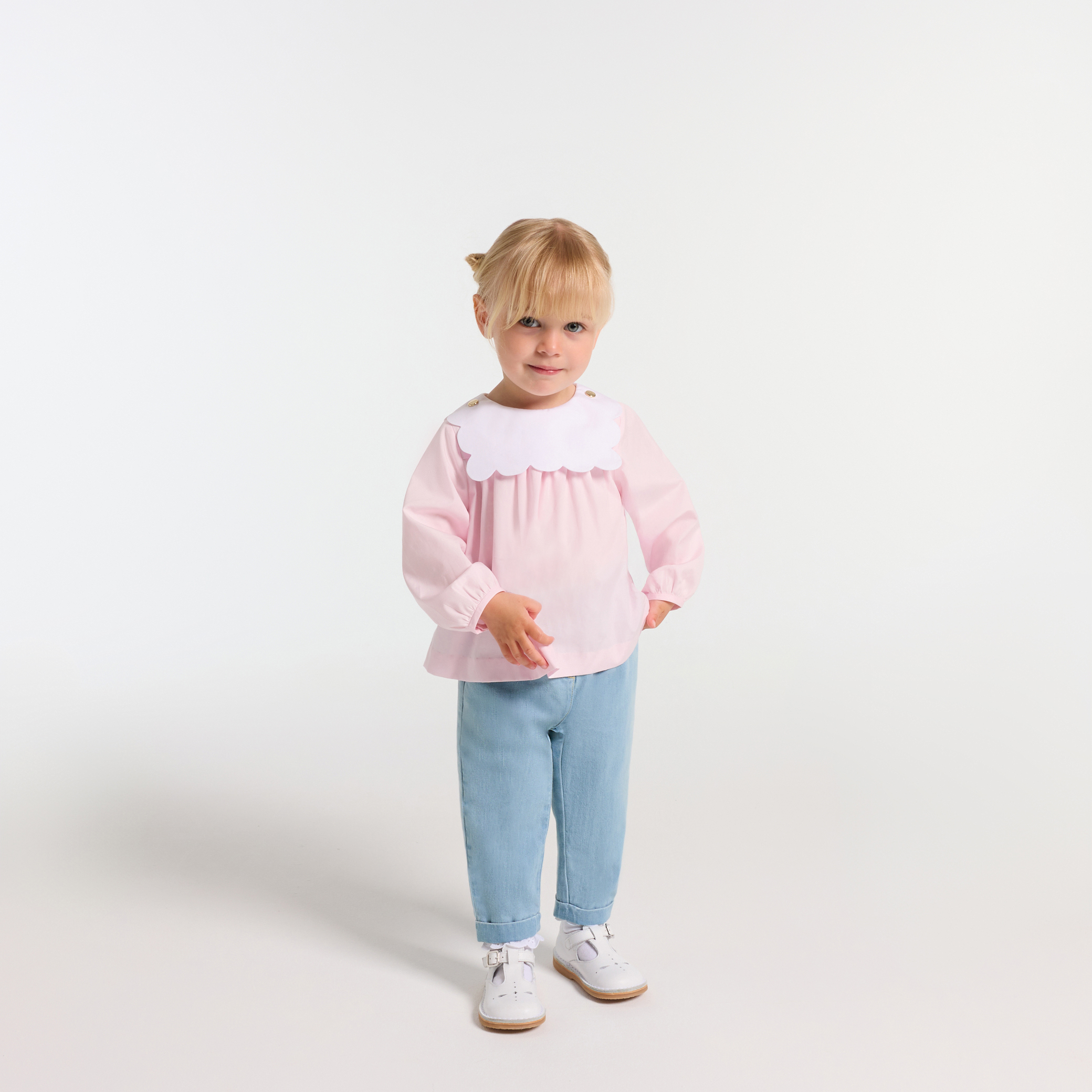 Jean bébé fille taille paper bag Jean bébé fille taille paper bag