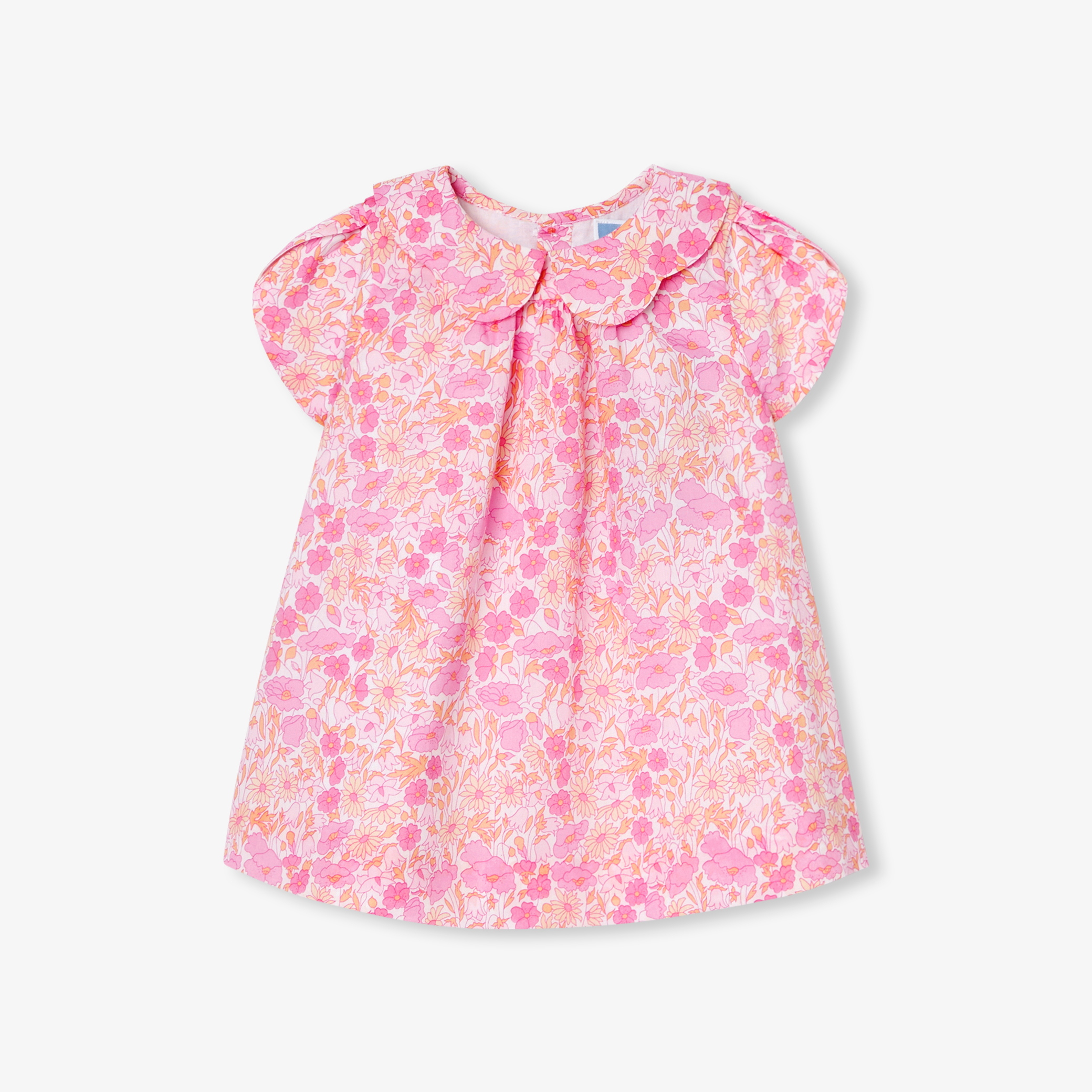 Robe bébé fille en tissu Liberty Robe bébé fille en tissu Liberty