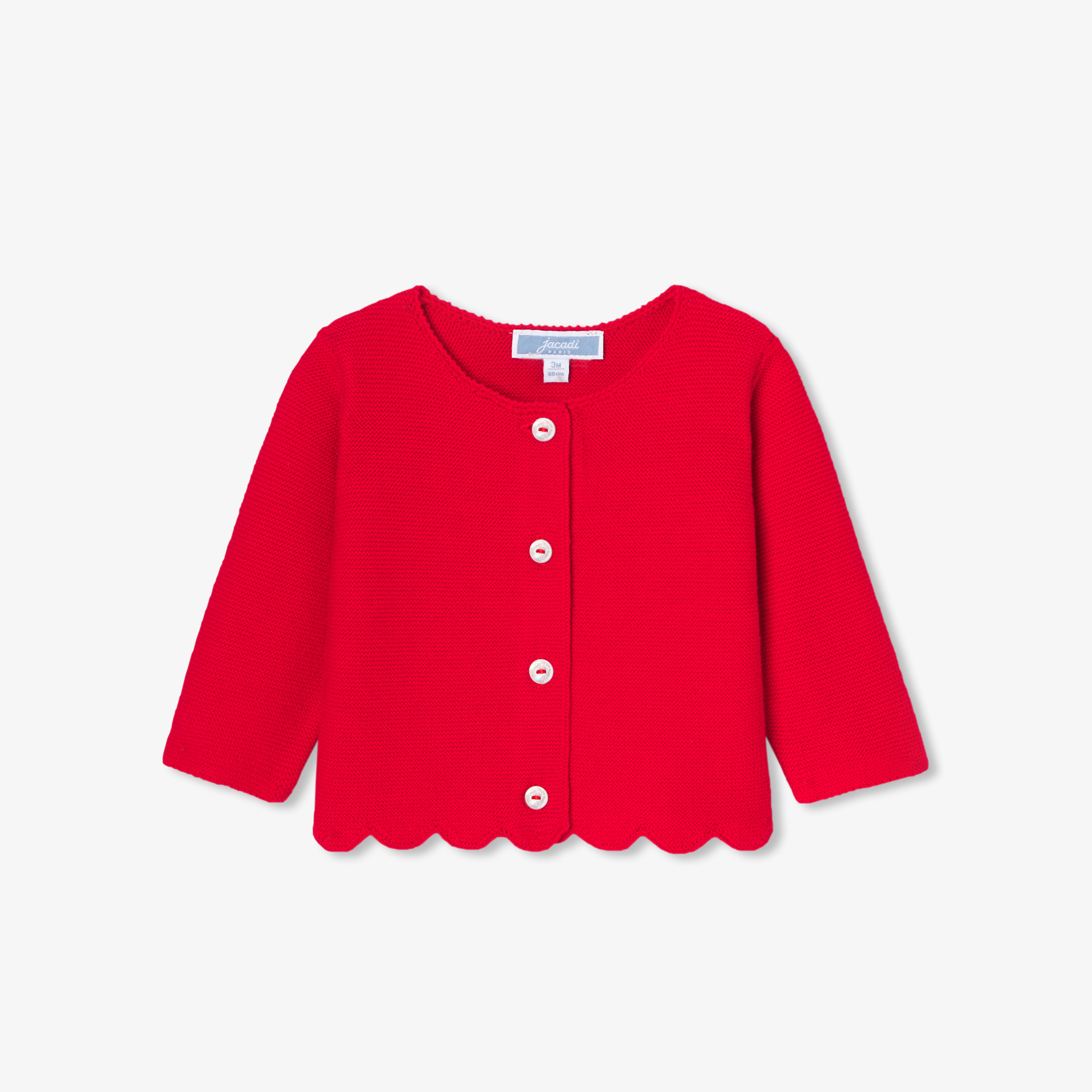 Cardigan bébé fille en coton Cardigan bébé fille en coton
