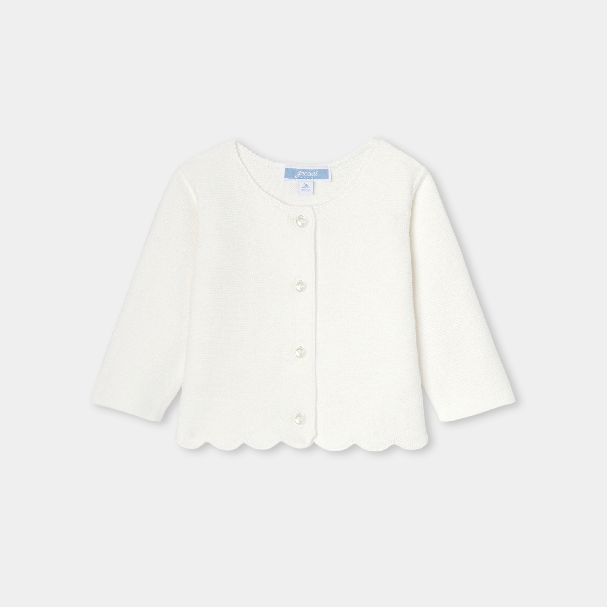 Cardigan bébé fille en coton Cardigan bébé fille en coton