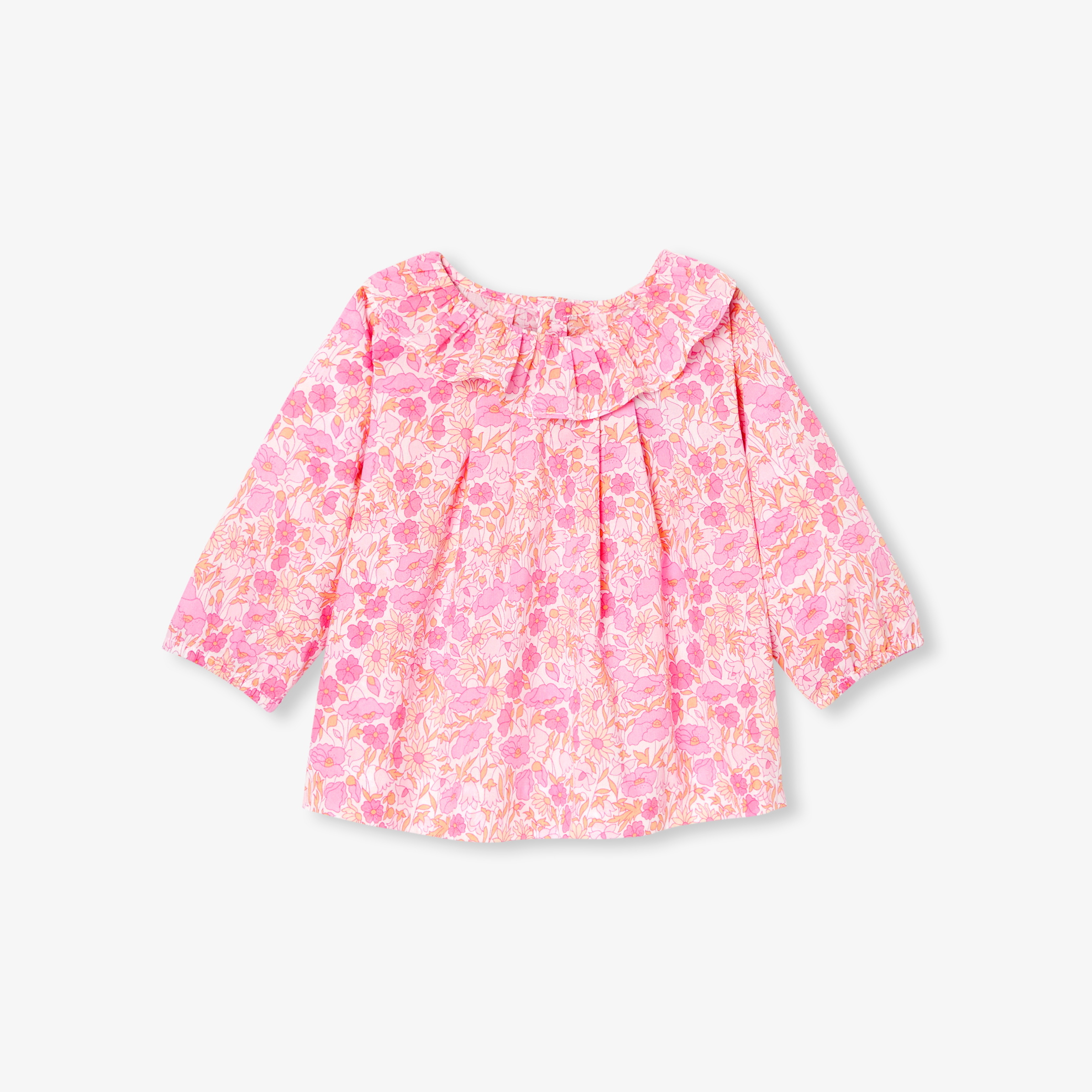 Blouse bébé fille en tissu Liberty Blouse bébé fille en tissu Liberty