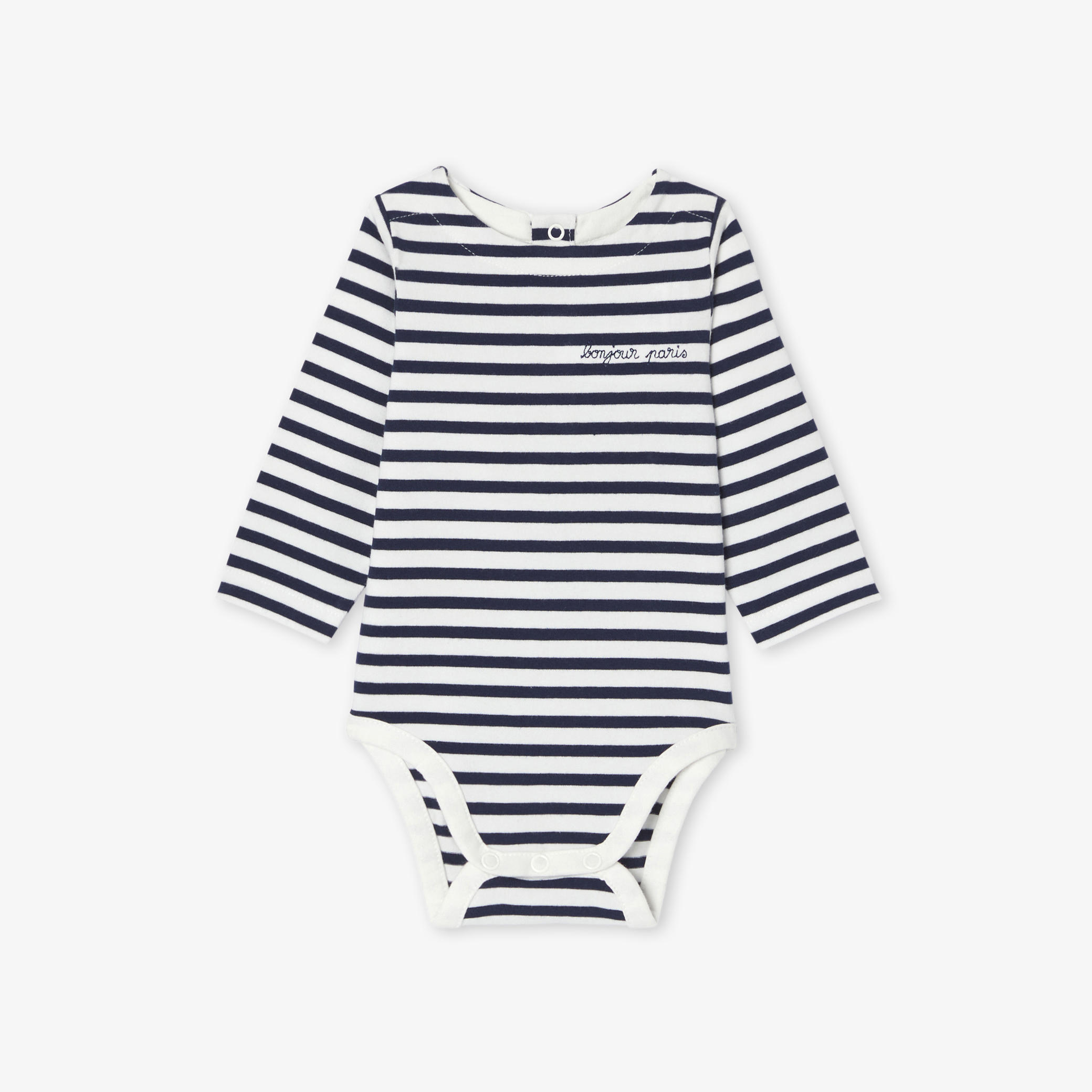 Body bébé en jersey rayé Body bébé en jersey rayé