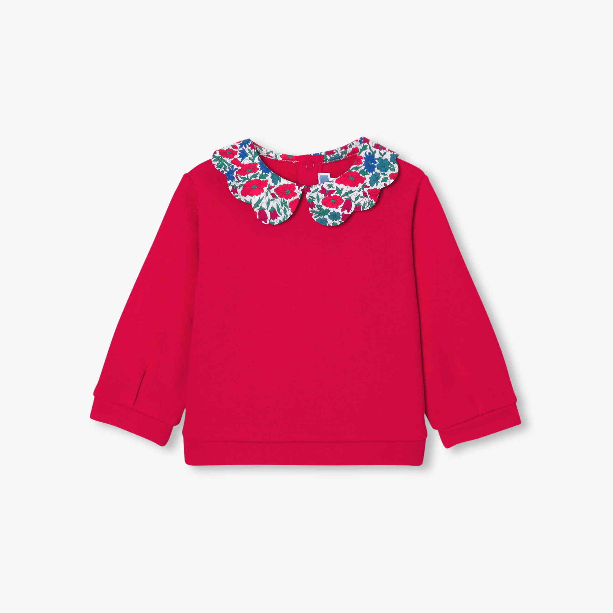 Sweat bébé fille en molleton Sweat bébé fille en molleton