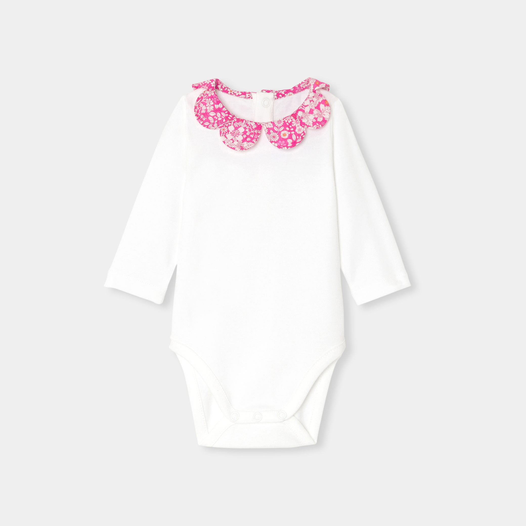 Body bébé fille à col pétales Body bébé fille à col pétales