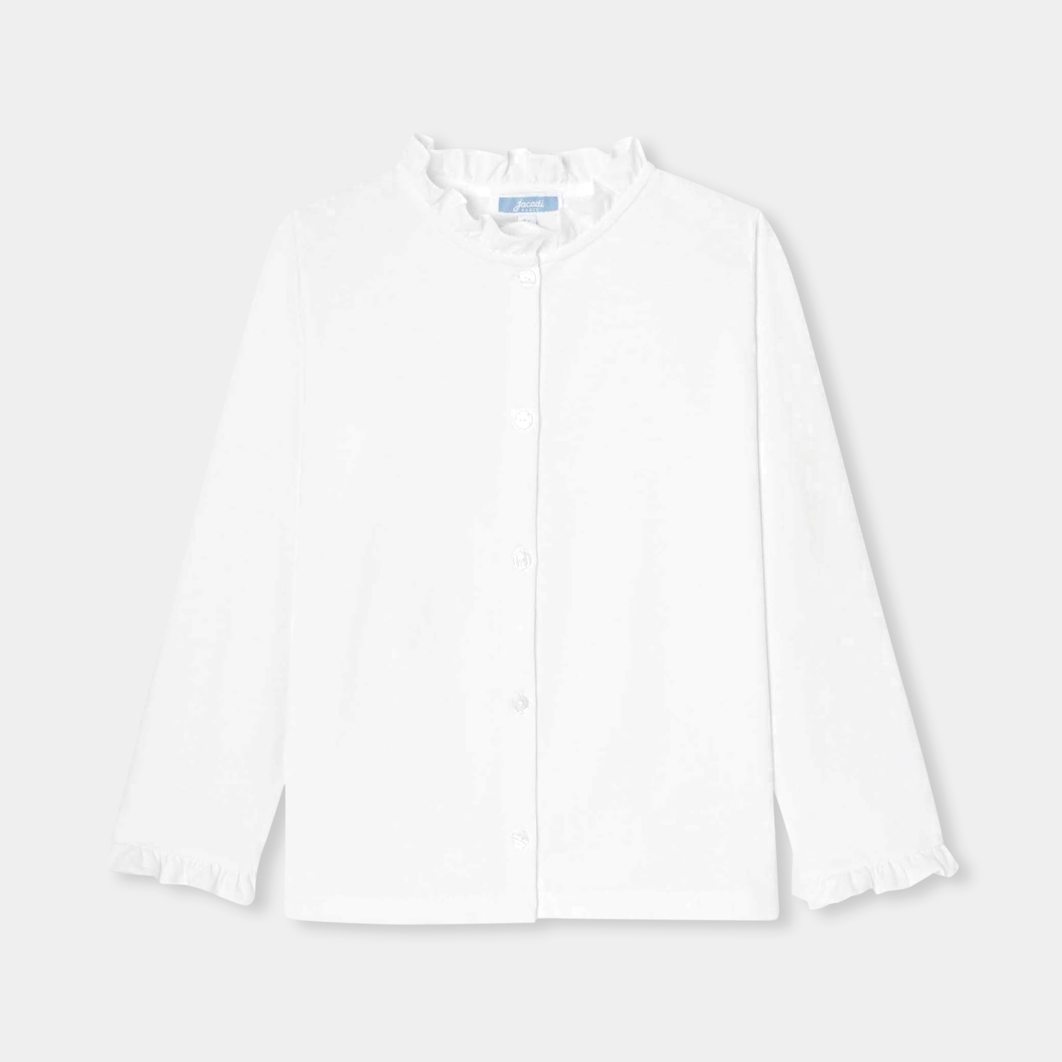 Blouse enfant fille en jersey de coton Blouse enfant fille en jersey de coton
