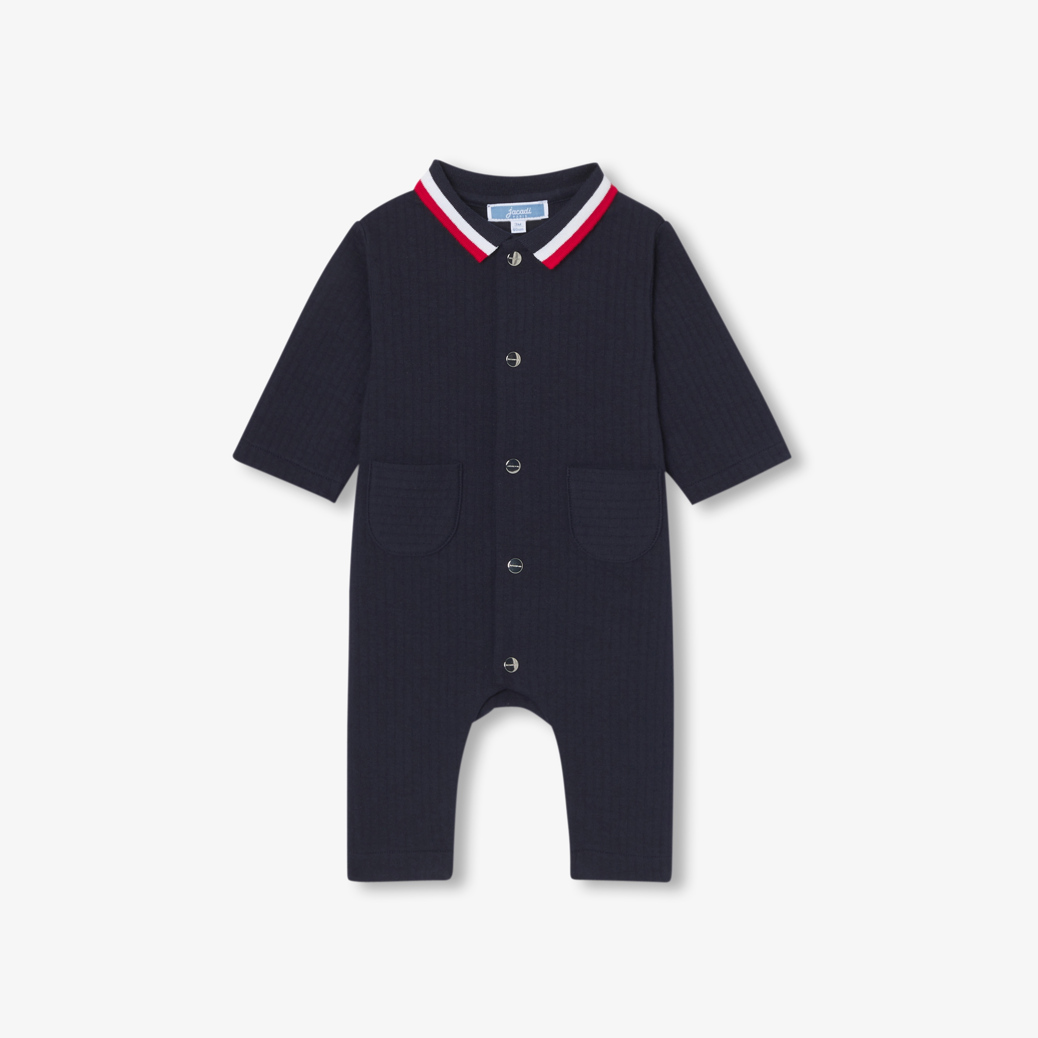 Combinaison bébé garçon en jersey quilté Combinaison bébé garçon en jersey quilté