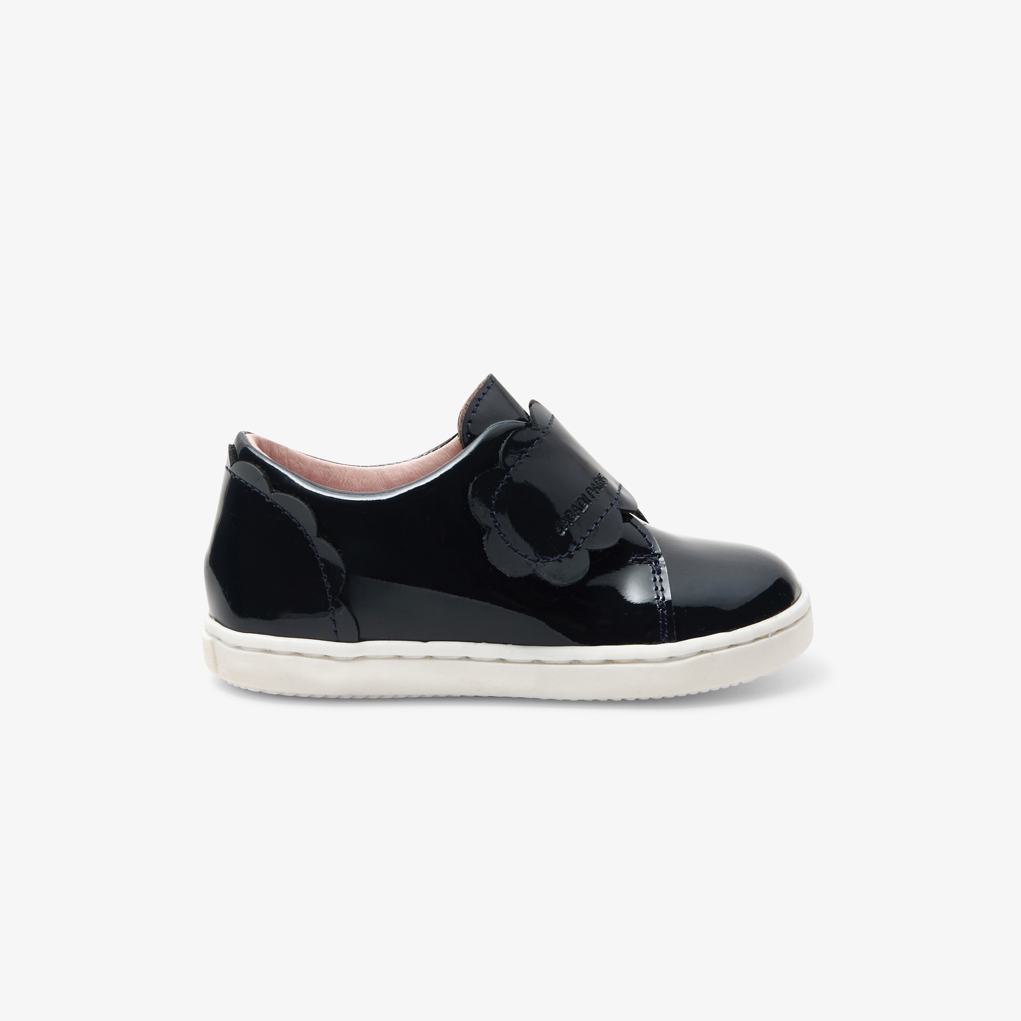Tennis bébé fille en cuir verni Tennis bébé fille en cuir verni