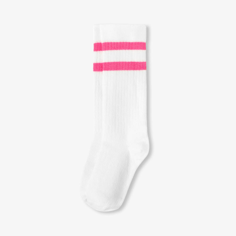 Chaussettes de sport enfant fille tige haute