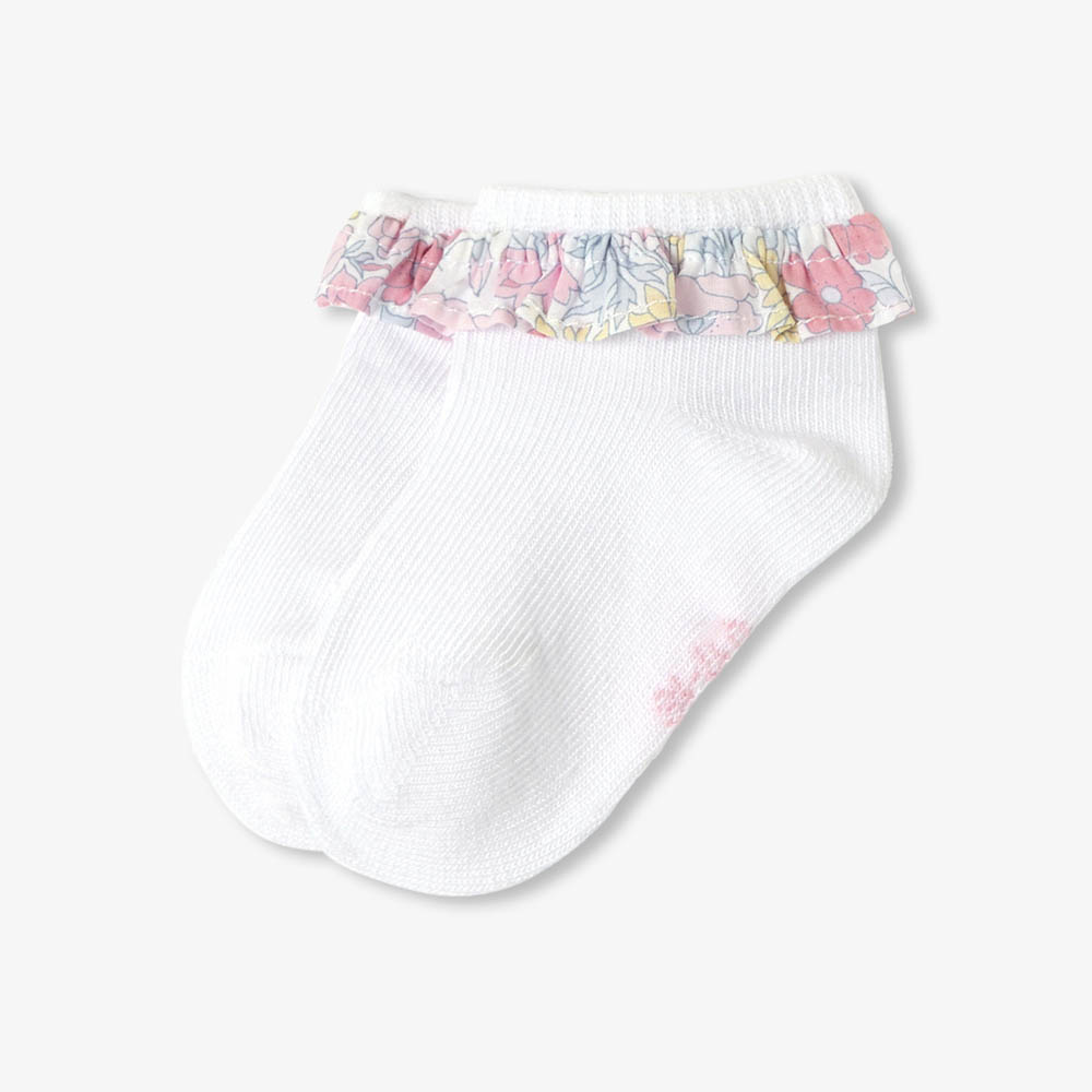Chaussettes bébé fille volantées