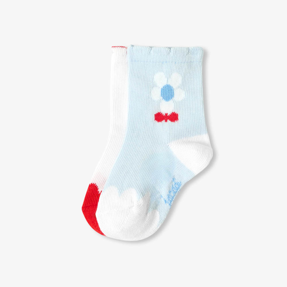 Duo de chaussettes bébé fille