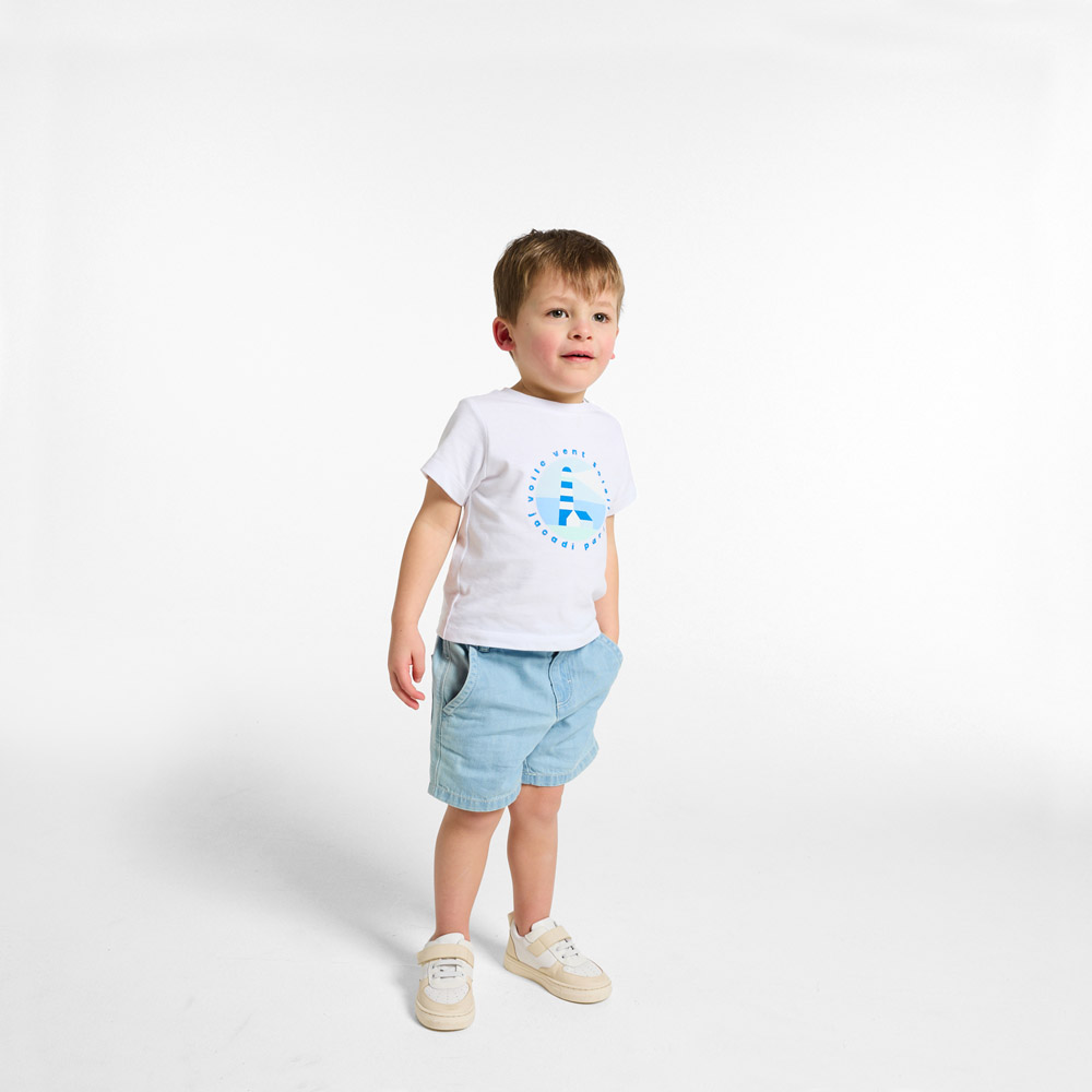 Short en jean bébé garçon