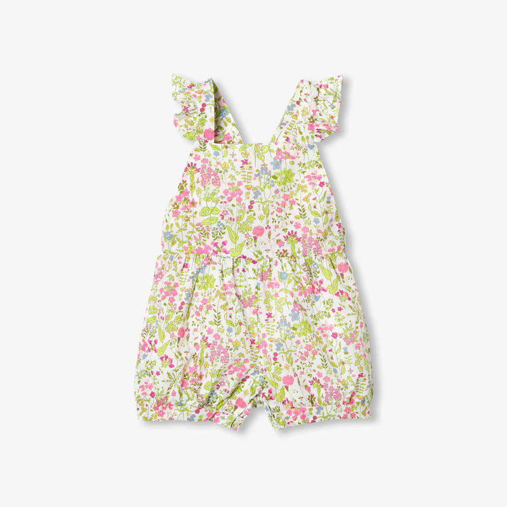 Combinaison bébé fille en tissu Liberty