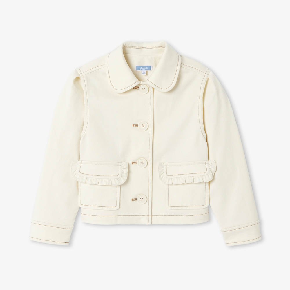 Veste en jean enfant fille